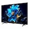 تي سي إل - تلفزيون ذكي 75 بوصة 4K QLED 4K Google TV - 75P7L - أسود
