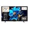 تي سي إل - تلفزيون ذكي 75 بوصة 4K QLED 4K Google TV - 75P7L - أسود