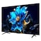 تي سي إل - تلفزيون ذكي 65 بوصة 4K QLED 4K Google TV - 65P7L - أسود