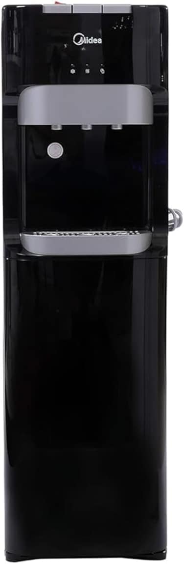 Midea Water Dispenser Bottom Loading - 3 Tabs - 3.6 L Hot &amp; 1.16 L Cold - Black - YL1633S