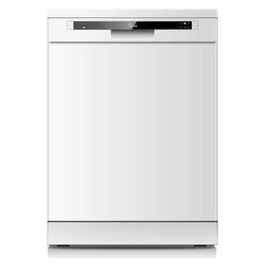 Midea 12 Place Setting Dishwasher with 7 Program, Model No WQP125201CW With 2 Years Warranty (Installation Not Included)