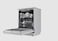 Midea Dish Washer, 12 Place Settings, 6 Programs, Half Load, Delay, Child Lock, Color Silver - WQP125201CSEG (Installation Not Included)