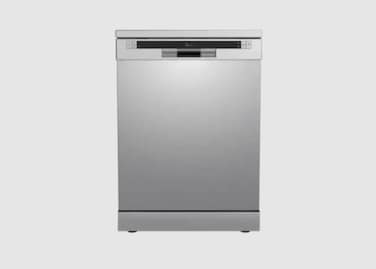 Midea Dish Washer, 12 Place Settings, 6 Programs, Half Load, Delay, Child Lock, Color Silver - WQP125201CSEG (Installation Not Included)