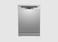 Midea Dish Washer, 12 Place Settings, 6 Programs, Half Load, Delay, Child Lock, Color Silver - WQP125201CSEG (Installation Not Included)