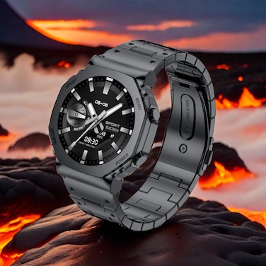 ساعة T-shock الذكية: المزيج المثالي بين الأناقة والوظائف "اسود