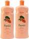 Cecilia Papaya Whitening Hand &amp; Body Lotion Orange 600ml 2 PC