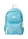 Polyester School Backpack Sky Blue