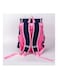 Polyester School Backpack Pink/Black