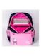 Polyester School Backpack Pink/Black