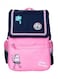 Polyester School Backpack Pink/Black