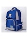 Polyester School Backpack Blue/Grey