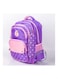 Polyester School Backpack Purple/Pink