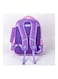 Polyester School Backpack Purple/Pink