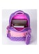 Polyester School Backpack Purple/Pink