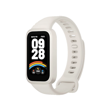 سوار ذكي شاومي باند 9 أكتيف - أبيض بيج