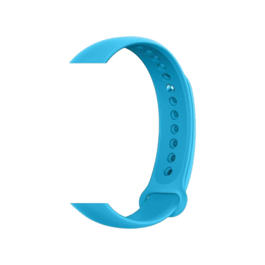 سوار ساعة شاومي مطاطي متوافق مع باند 8 - أزرق سماوي
