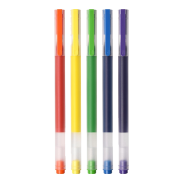 Xiaomi High-capacity Gel Pen 5-Pack BHR8860GL - Multicolor