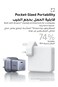 شاحن حائط يوجرين Nexode Air GaN قابس قابل للطي منفذ USB-C 65 واط - رمادي فلكي
