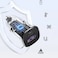 يوجرين شاحن سيارة بمنفذ USB-C ومنفذ USB وبقوة 30 واط - أسود