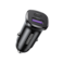يوجرين شاحن سيارة بمنفذ USB-C ومنفذ USB وبقوة 30 واط - أسود