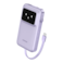 شاحن متنقل يوجرين Uno بمنفذ USB-C ومنفذ USB مع سلك مدمج بسعة 10000 مللي أمبير بقوة 30 واط - بنفسجي