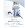 Ugreen UNO Rocket Shape Wireless Charger 25W - Silver Gray
