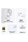 سماعة أذن يوجرين ClipBuds Pro مع خاصية الغاء الضوضاء الهجين - أبيض