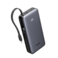 شاحن متنقل يوجرين بسلك مدمج ومنفذ USB-C و USB بسعة 20000 مللي أمبير وبقوة 30 واط - رمادي