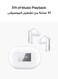 HUAWEI FreeBuds Pro 3 Wireless Bluetooth Earphones, Ultra-Hearing Dual Driver, Pure Voice 2.0, Intelligent ANC 3.0, Triple Adaptive EQ, Dual-Device Connection, iOS &amp; Android, White