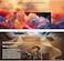 تلفزيون هايسنس الذكي QLED 4K مقاس 85 بوصة، بتردد 60 هرتز، وتقنية دولبي أتموس فيجن، وتقنية الحركة السلسة بالذكاء الاصطناعي، وتقنية ترقية دقة 4K، وتقنية فيدا، والتحكم الصوتي