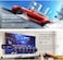 تلفزيون هايسنس الذكي QLED 4K مقاس 75 بوصة، بتردد 60 هرتز، وتقنية دولبي أتموس فيجن، وتقنية الحركة السلسة بالذكاء الاصطناعي، وتقنية ترقية دقة 4K، وتقنية فيدا، والتحكم الصوتي