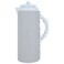 Royal 7 Light Gray Leather Thermos, Love And Peace, 1 Liter