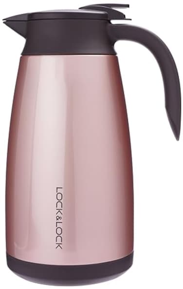 LocknLock Delicate Vaccum Coffee Pot, 1.9 Liters Capacity, Bronze Gold
