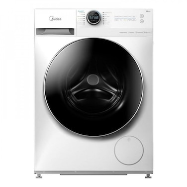 Midea Front-load Washer - 12 kg washing - 8 kg Dryer - 16 Programs - White