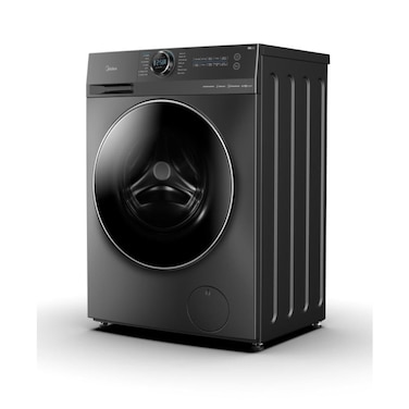 Midea Washer and Dryer Front Load - 8 Kg Washing &amp; 6 Kg Drying - 14 Programs - Titanum - MF200D80W1TSA