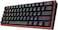 Redragon K616 Fizz Pro 60% Wirless /Wired RGB Gaming Keyboard, 61 Keys Compact Mechanical Keyboard Black, Linear Red Switch, Pro Driver/Software Supported