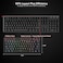 Redragon K632 Pro Noctis 60% Wireless RGB Mechanical Keyboard, Bluetooth/2.4Ghz/Wired Tri-Mode Ultra-Thin Low Profile Gaming Keyboard, No-Lag Connection, Dedicated Media Control &amp; Linear Red Switch