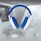 Redragon H848 Wireless Gaming Headset - Lightweight - 7.1 Surround Sound - 40mm Drivers - Detachable Microphone - Multi Platforms For PC, PS5/4/3 - Blue