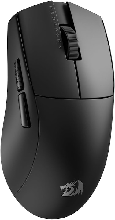 Redragon M916 Pro 3-Mode Wireless Gaming Mouse, 49G Ultra-Light 26K DPI Gamer Mouse With Ergonomic Natural Grip Build, Full Programmable Buttons, Software Supports DIY Keybinds &amp; DPI