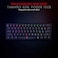 Redragon K630 RGB Dragonborn 60% Mechanical Gaming Keyboard - RGB Lighting - Compact - 61 Keys -TKL - Gamer Gaming Keyboard - Brown Switches