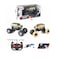 TOYSEA 1:18 Remote Control Military Truck with USB Charger, 4-Function Rechargeable Off-Road RC Army Vehicle for Kids, Durable High-Speed Climbing Car Toy with Light, Gift Box Pack, Assorted Colors