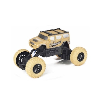 TOYSEA 1:18 Remote Control Military Truck with USB Charger, 4-Function Rechargeable Off-Road RC Army Vehicle for Kids, Durable High-Speed Climbing Car Toy with Light, Gift Box Pack, Assorted Colors