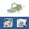 TOYSEA Baby Piano Fitness Gym Mat with Light and Music, Soft Play Mat with Hanging Toys and Kicking Piano Pedal, Early Learning Activity Mat for Newborns and Infants