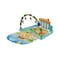 TOYSEA Baby Piano Fitness Gym Mat with Light and Music, Soft Play Mat with Hanging Toys and Kicking Piano Pedal, Early Learning Activity Mat for Newborns and Infants