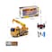 TOYSEA 1:25 4-Function RC JCB Truck with 3.7V Li-ion Battery and USB Charger, Remote Control Construction Vehicle with Lights