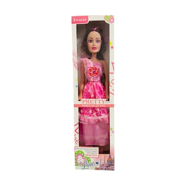 28-Inch Beauty Doll with English Song, Musical Doll with Stylish Dress &amp; Accessories, Large Size Princess Doll for Kids, Available in Random Mix Colors