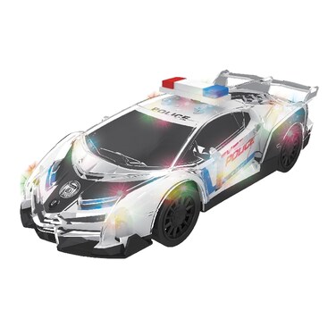 TOYSEA 1:24 Special Police RC Car with Light, USB Charger, 4 Functions, High-Speed Toy with Flashing LED &amp; Realistic Design
