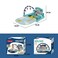 TOYSEA Baby Piano Fitness Gym Mat with Hanging Toys and Music, Soft Play Mat Activity Center for Newborns &amp; Infants, Early Development Tummy Time Playmat with Kicking Piano Pedal