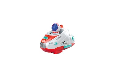 TOYSEA 2.4GHz RC Space Bumper Cars with Astronaut Figures, Electric Bumper Car Battle Set for Kids, Remote Control Racing Game Toy for Boys and Girls 3+