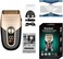 Kemei KM-3209 Rechargeable Electric Beard Trimmer For Men Washable LCD Display Lithium Battery - KSA Version